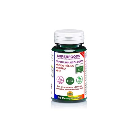 Robis Espirulina Eco + Acido Folico + Hierro + B12 90Comp