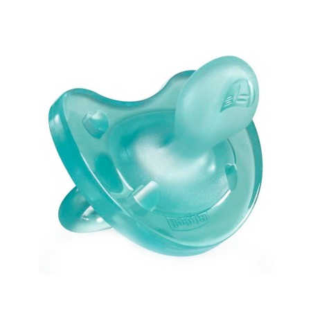 Chicco Chupete Physio Soft Azul +12 Meses 2 Uds