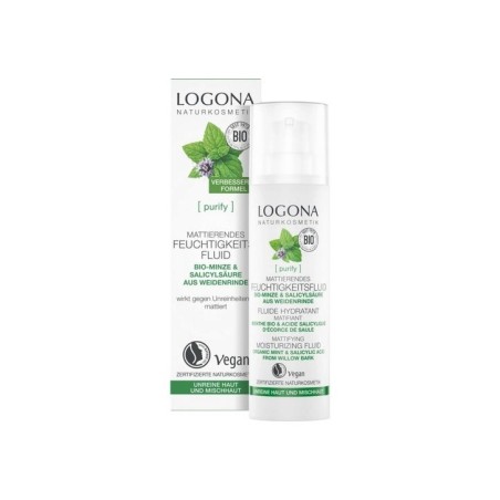 Logona Crema Facial Hidrat Menta Bio 30Ml