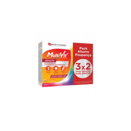 Forte Pharma Energy Multivit Adulto 84 Comprimidos