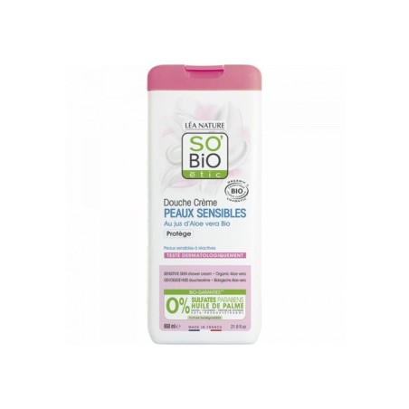 So Bio Etic Gel Ducha Piel Sensible Protector Aloe Vera 650Ml