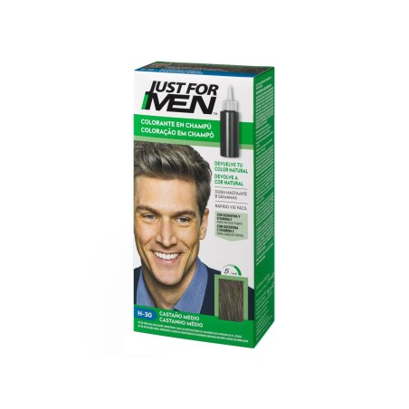 Just For Men Colorante En Champú Castaño Medio