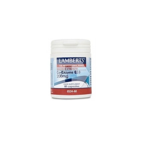Coenzima Q10 60 Caps 200Mg 8534 Lamberts
