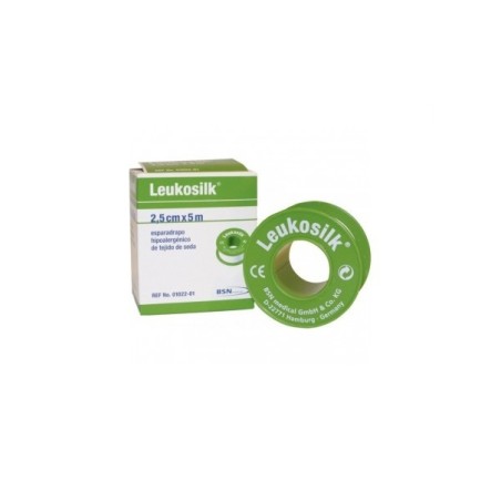 Leukoplast Esparadrapo Seda 5Mx2,5Cm