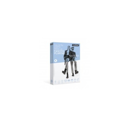 Medilast Calcetin Corto Fascitis Negro T-L