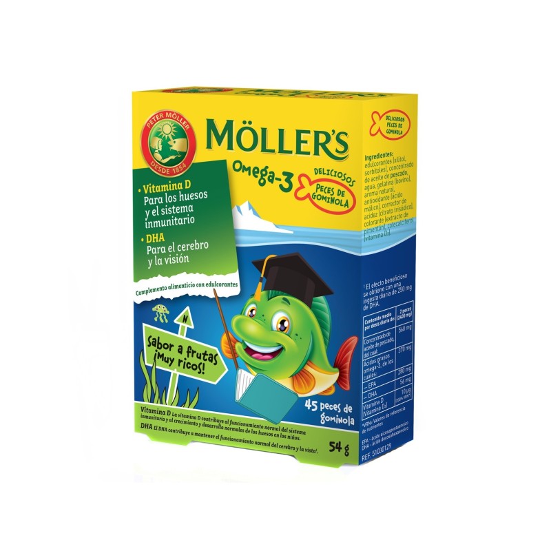 Moller`S Omega 3 45 Peces De Gominola