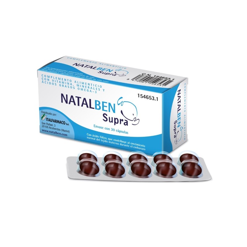 Natalben Supra 30 Cápsulas