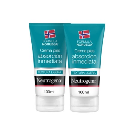 Neutrogena® Crema De Pies Absorcion Inmediata 2X100Ml