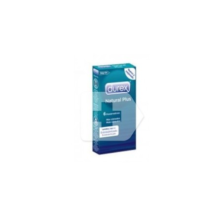 Preserva.Durex Natural Plus Easy On 6Und