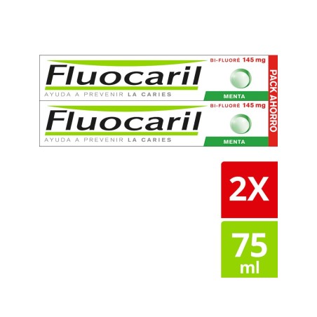Fluocaril Bi-145 Menta 2X75Ml Duplo