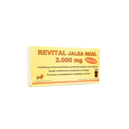 Revital Jalea Real 2000Mg 20 Viales Bebibles