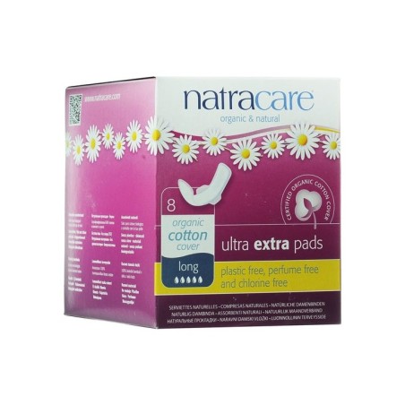 Natracare Ultra Extra Larga Con Alas 8 Unidades