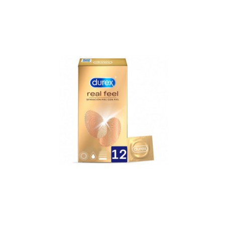 Durex Preservativo Sensitivo Real Feel S/Latex 12 U