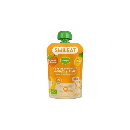 Smileat Pouch Almendra Mango Y Piña Eco 100G