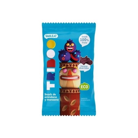 Smileat Snack Arándano Manzana Eco 25G