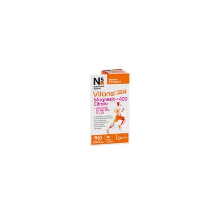 N+S Vitans Magnesio +400 10 Comprimidos