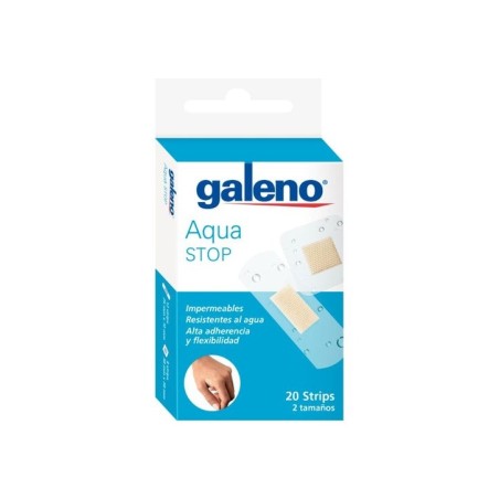 Galeno Aqua Stop 20 Tiras 2 Tamaños