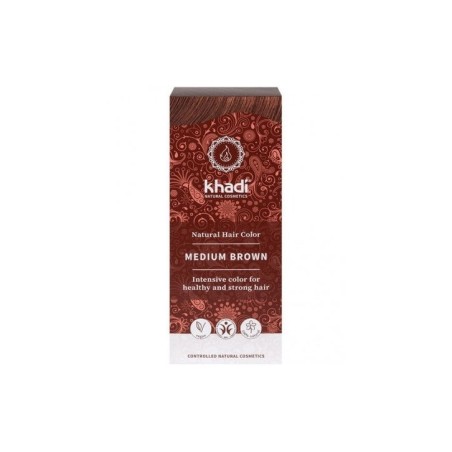 Khadi Tinte Castaño Medio 100% Veget 100G