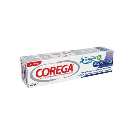 Corega Accion Total Fijacion 3D 40 Gr