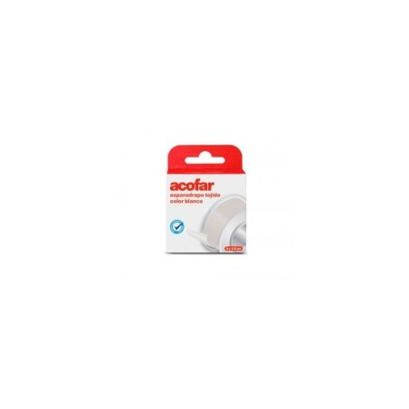 Acofar Esparadrapo Tejido Sin Tejer Blanco 5X2,5Cm 1Ud