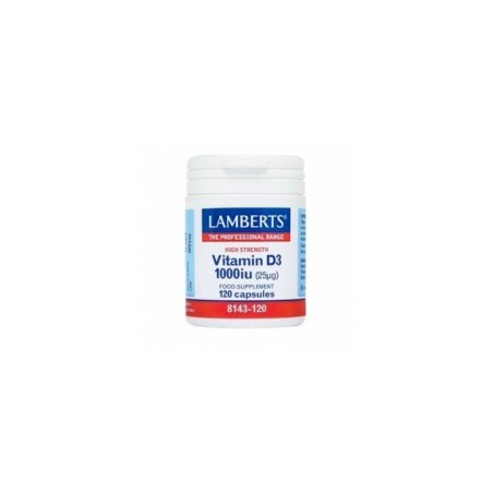 Lamberts Vit D3 1000 Iu 120 Cap