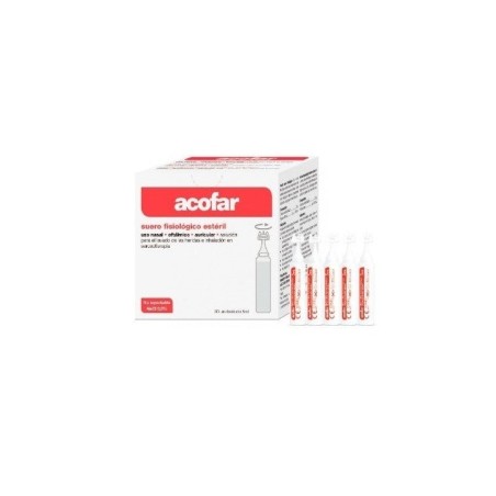 Acofar Suero Fisiológico Nasal Y Oftálmico Monodosis 5Ml