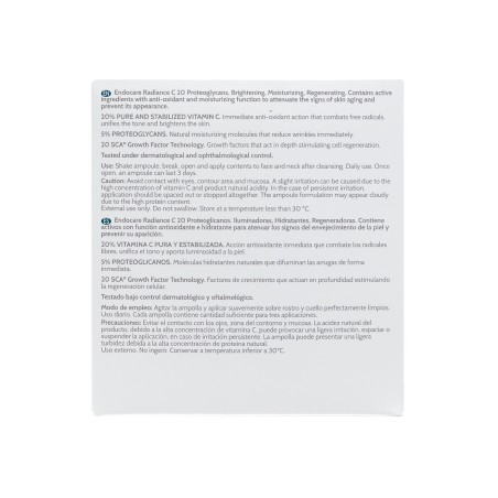 Endocare C20 Proteoglicanos 30 Ampollas