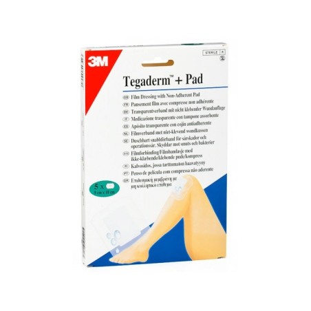Tegaderm + Pad 9X10 Cm. 5 Apositos