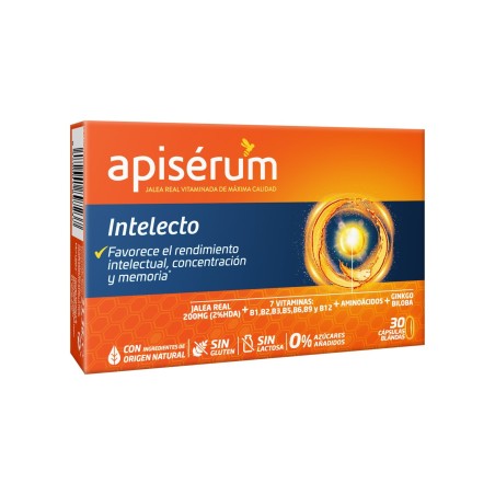 Apiserum Intelecto 30 Cápsulas