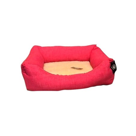 Siesta Cama Rosa Cojin Borreguito 55 Cm