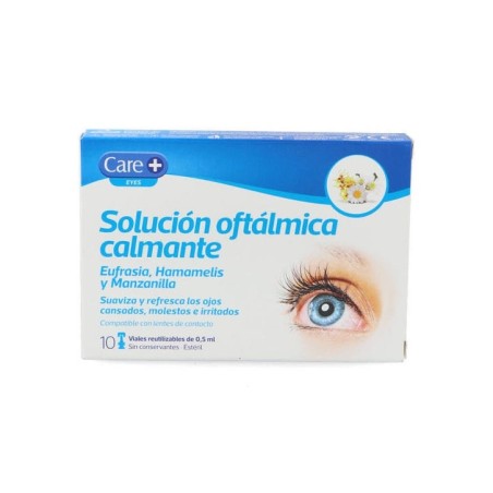 Care+ Sol Oftálmica Calmante 10X0,5Ml