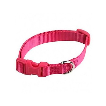 Papillón Collar Ajustable Nylon 25 Mm X 48-70 Cm Rosa