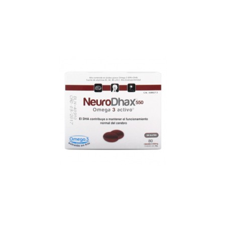 Neurodhax Omega 3 Activo 550 Mg 80 Caps