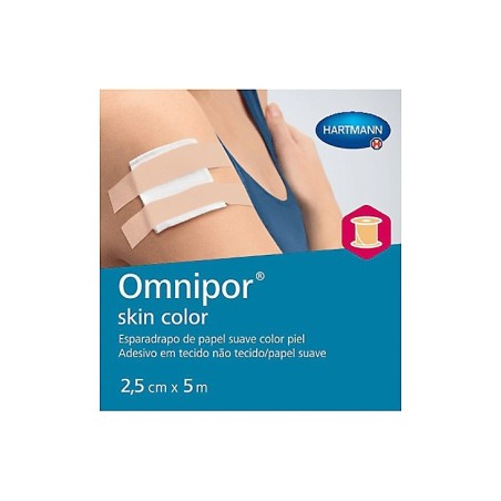 Omnipor Esparadrapo Skin Color 5Mx2,5Cm
