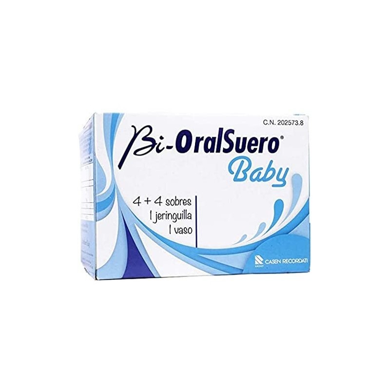 Bi-Oralsuero Baby 4+4 Sobres