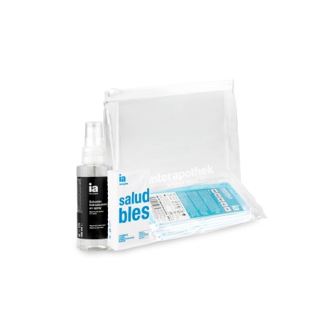 Interapothek Neceser Con Mascarilla, Spray Hidroalcohólico Y Pañuelos