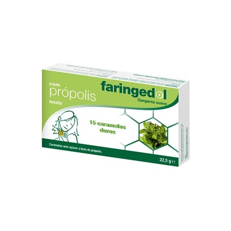 Faringedol Propolis-Menta 15 Caramelos