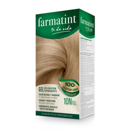 Farmatint 10N Rubio Platino 130Ml