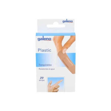 Galeno Tiras Protec Plastic Aposito Adhesivo 20 U 2 Tamaños Col