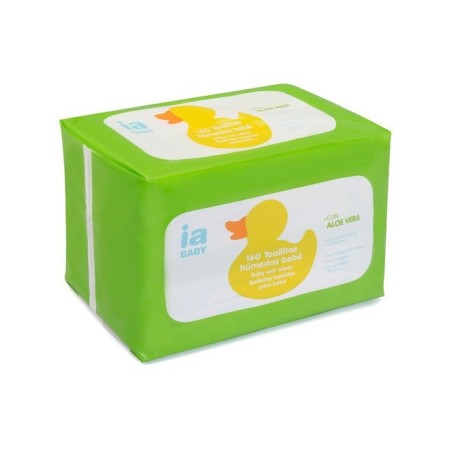 Interapothek Toallitas Bebé Aloe Vera 160Uds