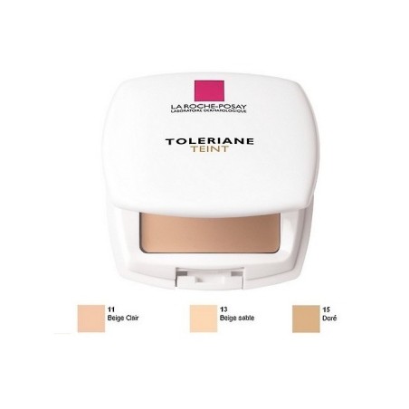 La Roche Posay Toleriane Maquillaje Compacto Teint Mineral Dorado Nº 15