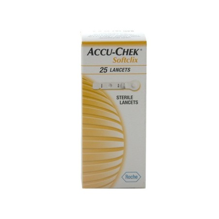 Softclix Ii  25 Lancetas           Roche