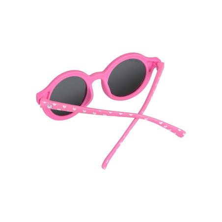 Gafa Sol Iaview Kids K2306 Minion Rosa Con Corazones Polarizada