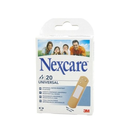 Nexcare Plastico 20 Tiras 19X76 Mm