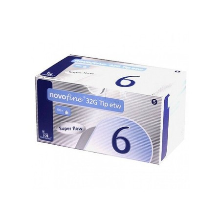 Novofine Agujas 32G (0,23/0,25X6Mm) 100U