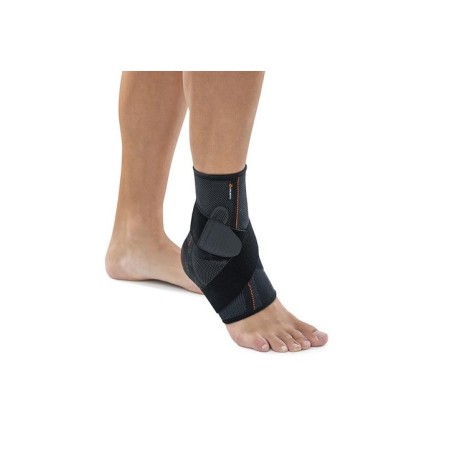 Orliman Tobillera Elastica Silicona Negra T5 1Ud
