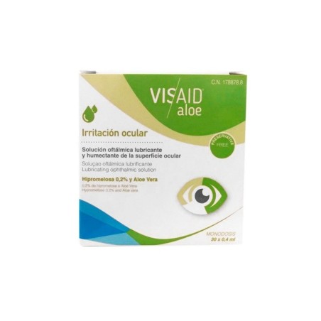 Visaid Aloe Irritacion 30 X 0,4Ml