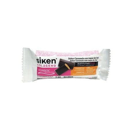 Siken Sustitutivo Colágeno Barrita Caramelo 40G