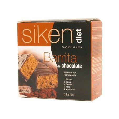 Sikendiet Barrita Chocolate 5 Uds