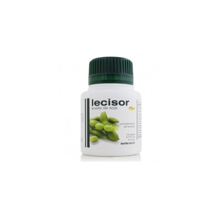 Soria Natural Lecisor - Perlas De Aceite De Lecitina De Soja 125 Perlas